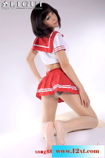 红色水手服Model田甜下61P