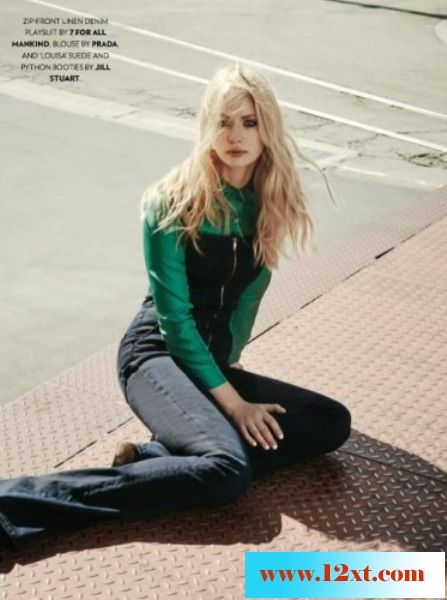 《超胆侠》美女写真美艳金发碧眼颜值高12P