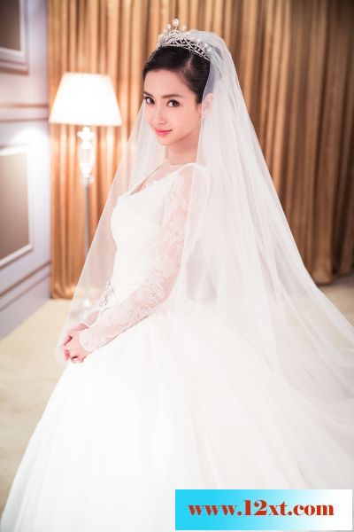 Angelababy婚纱照10P