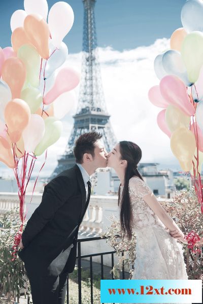 Angelababy婚纱照10P