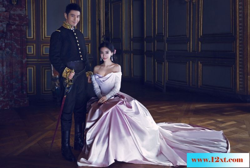 Angelababy婚纱照10P