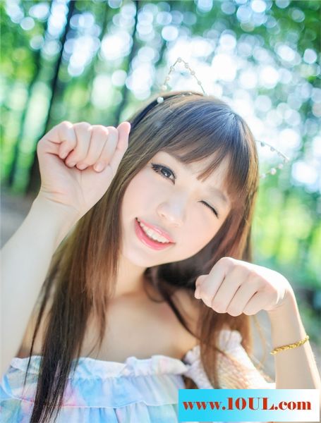 可爱猫咪女生俏皮小清新10P