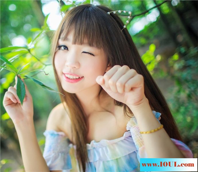 可爱猫咪女生俏皮小清新10P