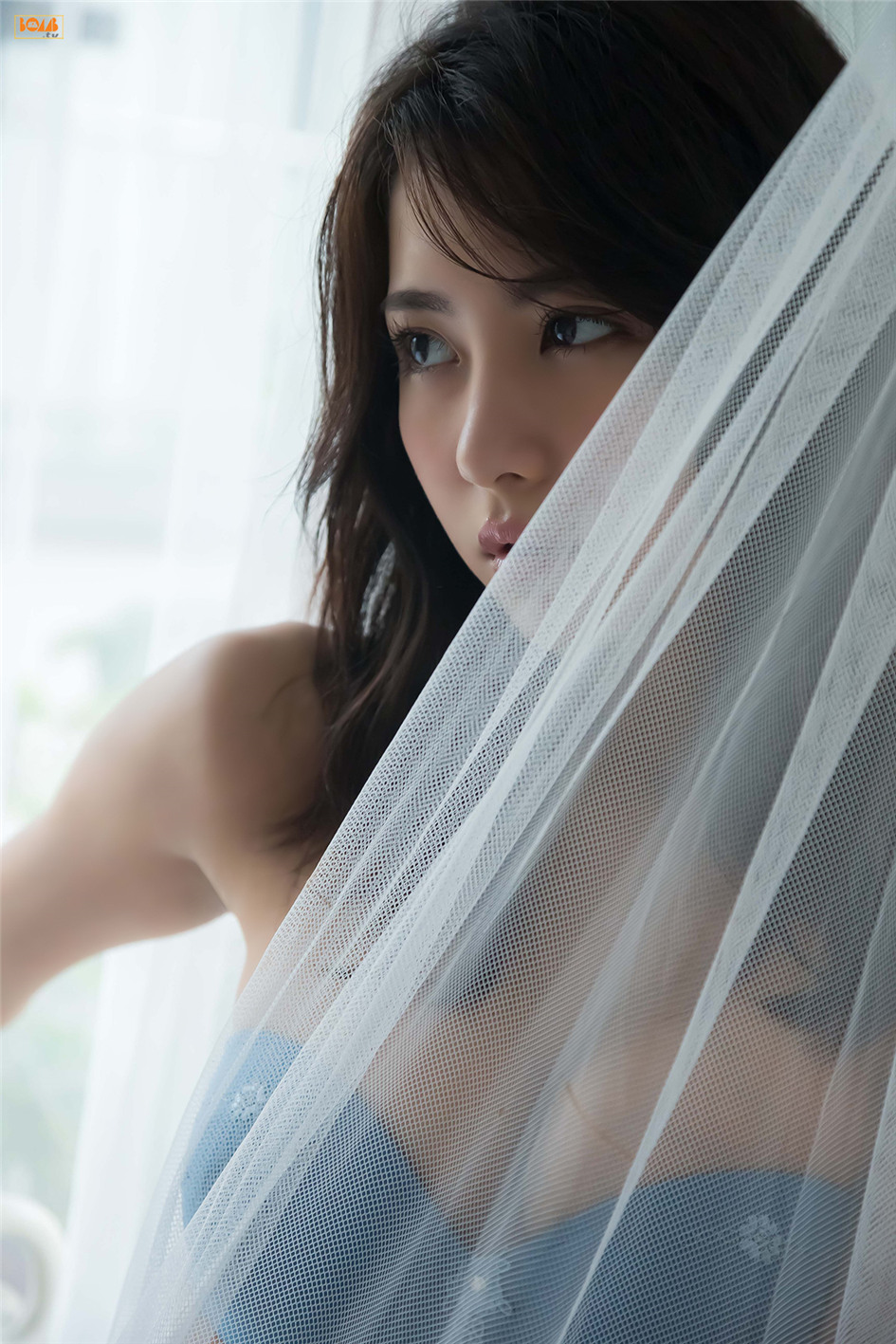 居家中的蓝色内衣美女漂亮而不张扬【10P】