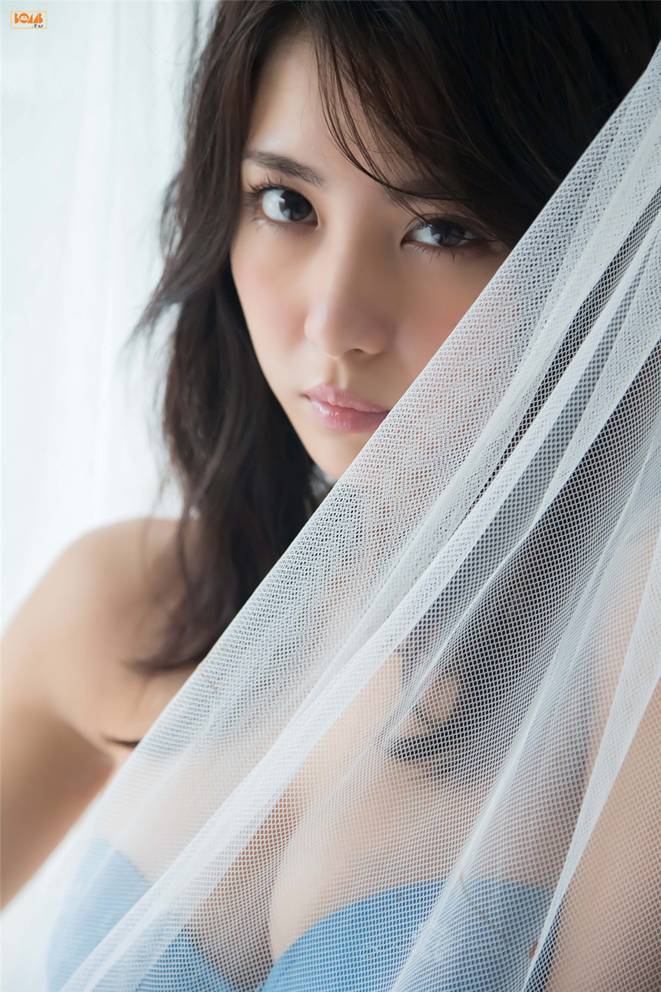 居家中的蓝色内衣美女漂亮而不张扬【10P】