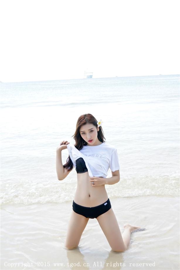 乔美人比基尼性感装【12P】