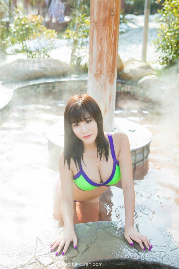 四美温泉山庄泡温泉爆性感【13P】