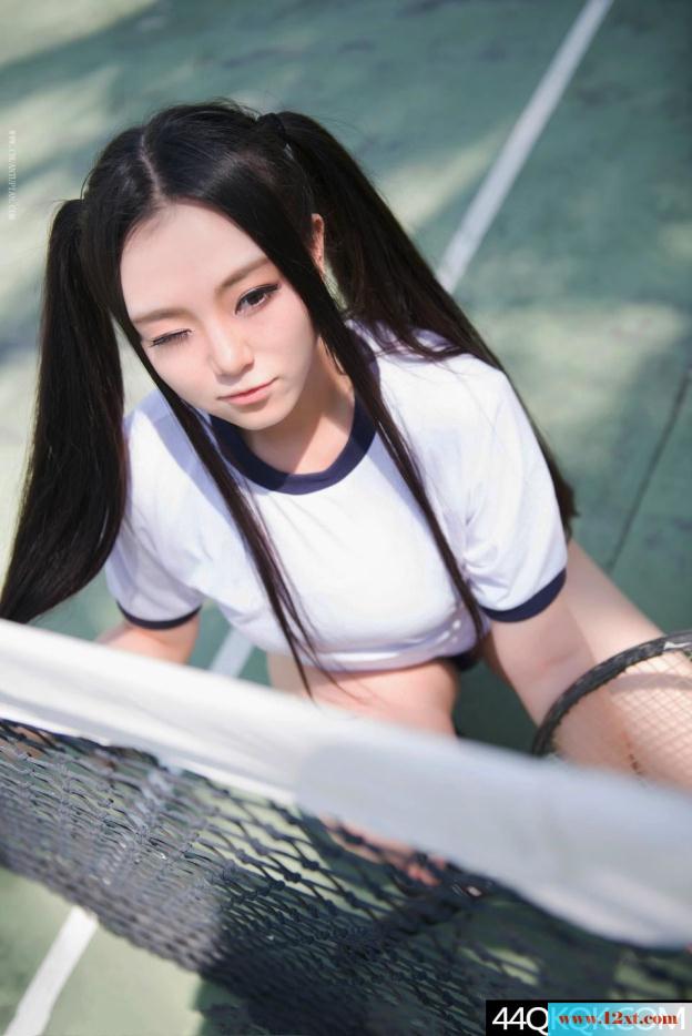 马尾辫的学妹爱网球-【12P】