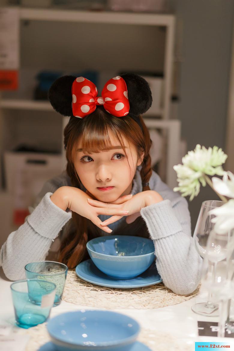萌少女-蝴蝶结好卡哇伊哦-【20P】