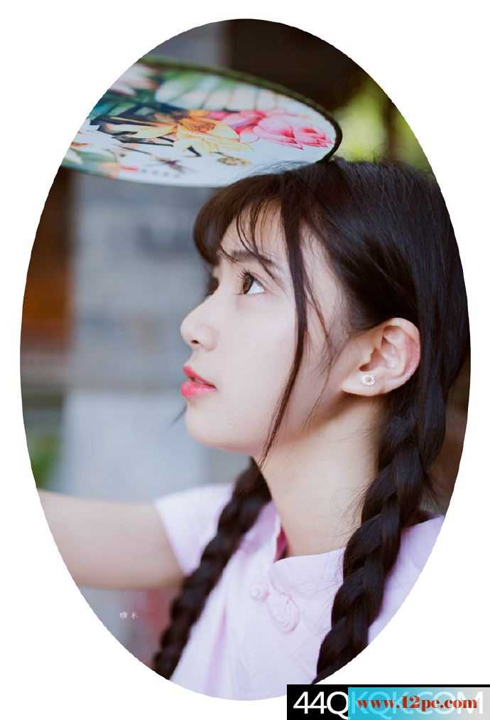 怀旧的马尾辫小旗袍-素女诱惑-【12P】