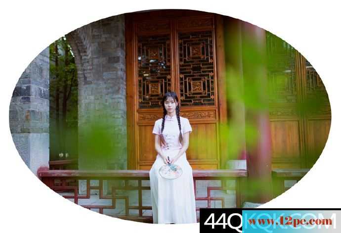 怀旧的马尾辫小旗袍-素女诱惑-【12P】