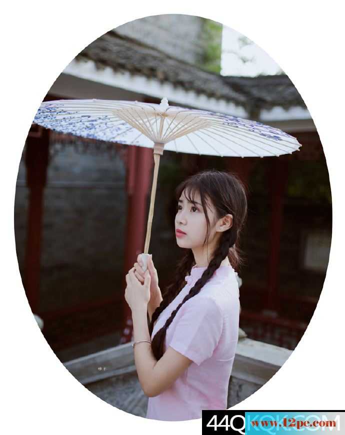 怀旧的马尾辫小旗袍-素女诱惑-【12P】