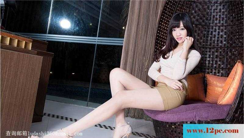 台湾腿模短裙肉丝气质图(20P)