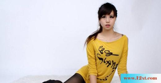 性感黄衣黑丝美女挡不住的诱惑(12P)