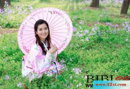 岛国的国花和古典女子
