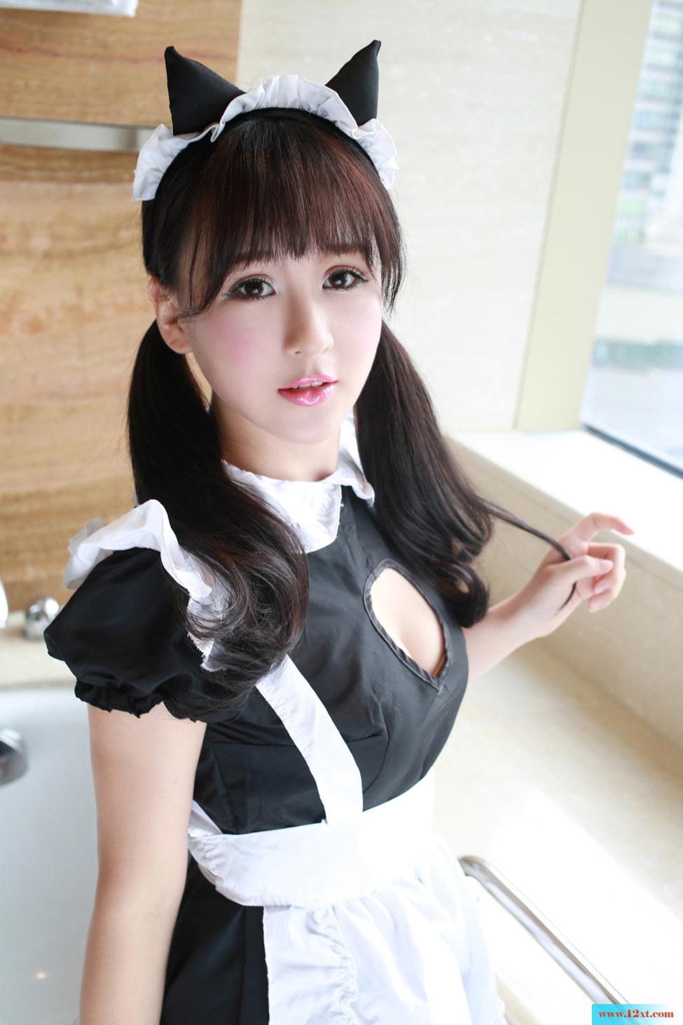 黑白色的小女仆-主人心醉啦【10P】
