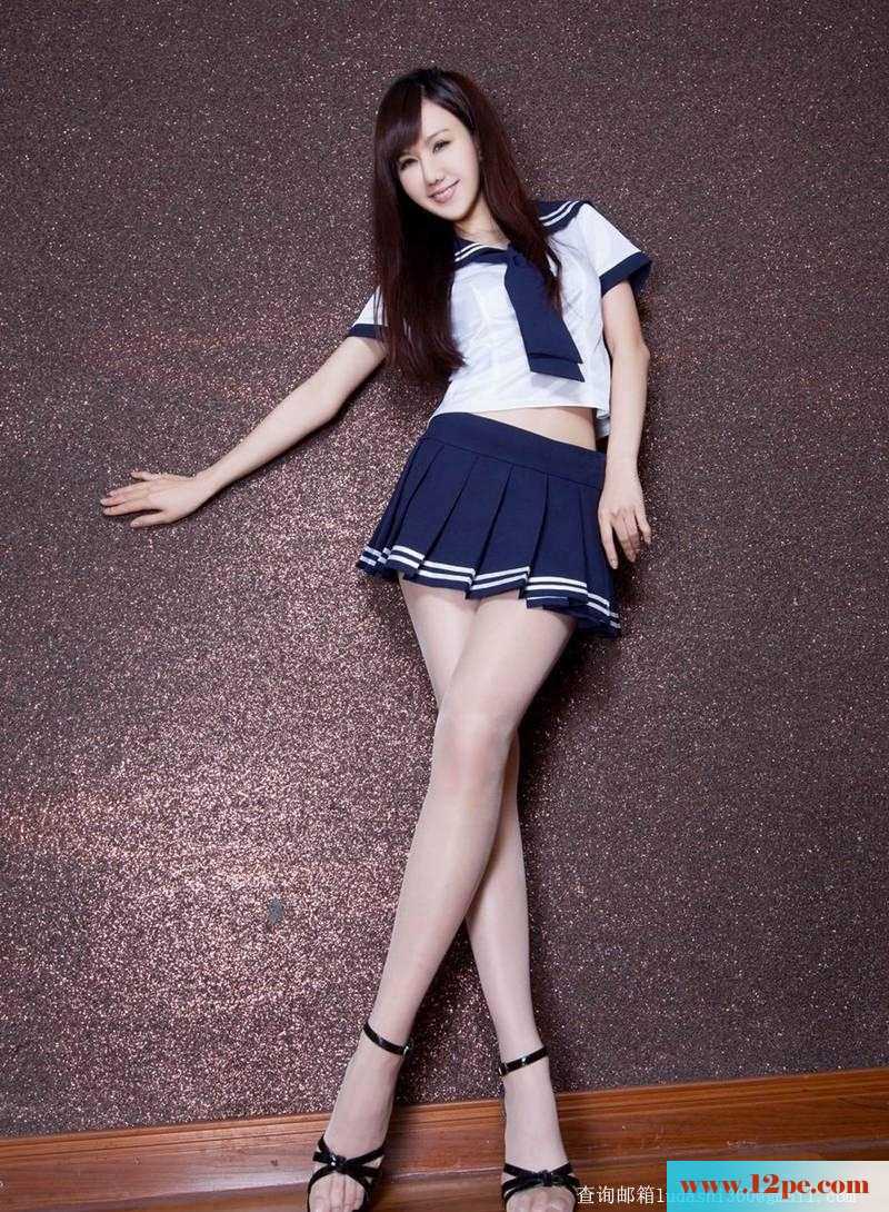 仓本月奈性感制服丝袜撩人(12P)