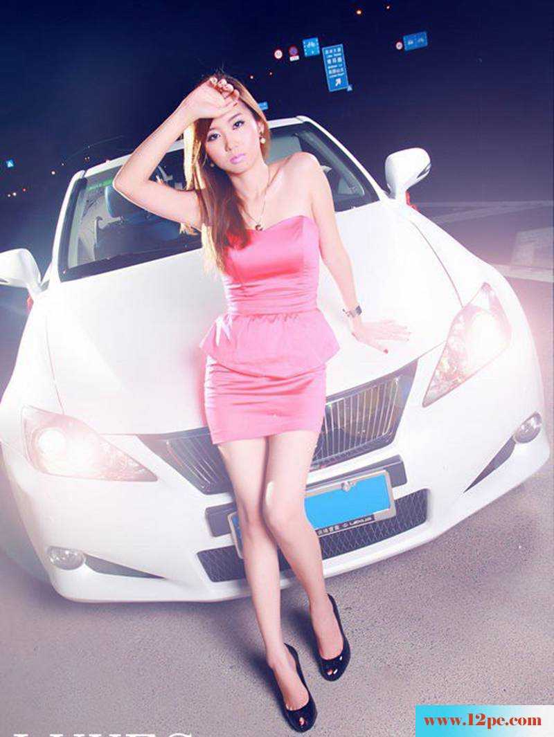 Lexus美女车旁气质完美展现(10P)