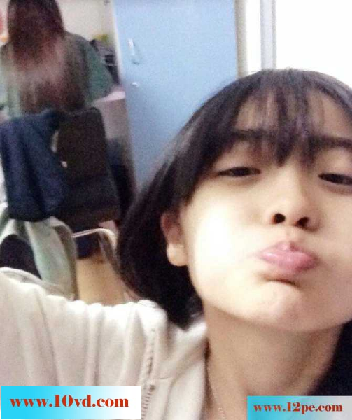女仆装高中生露粉乳(12P)