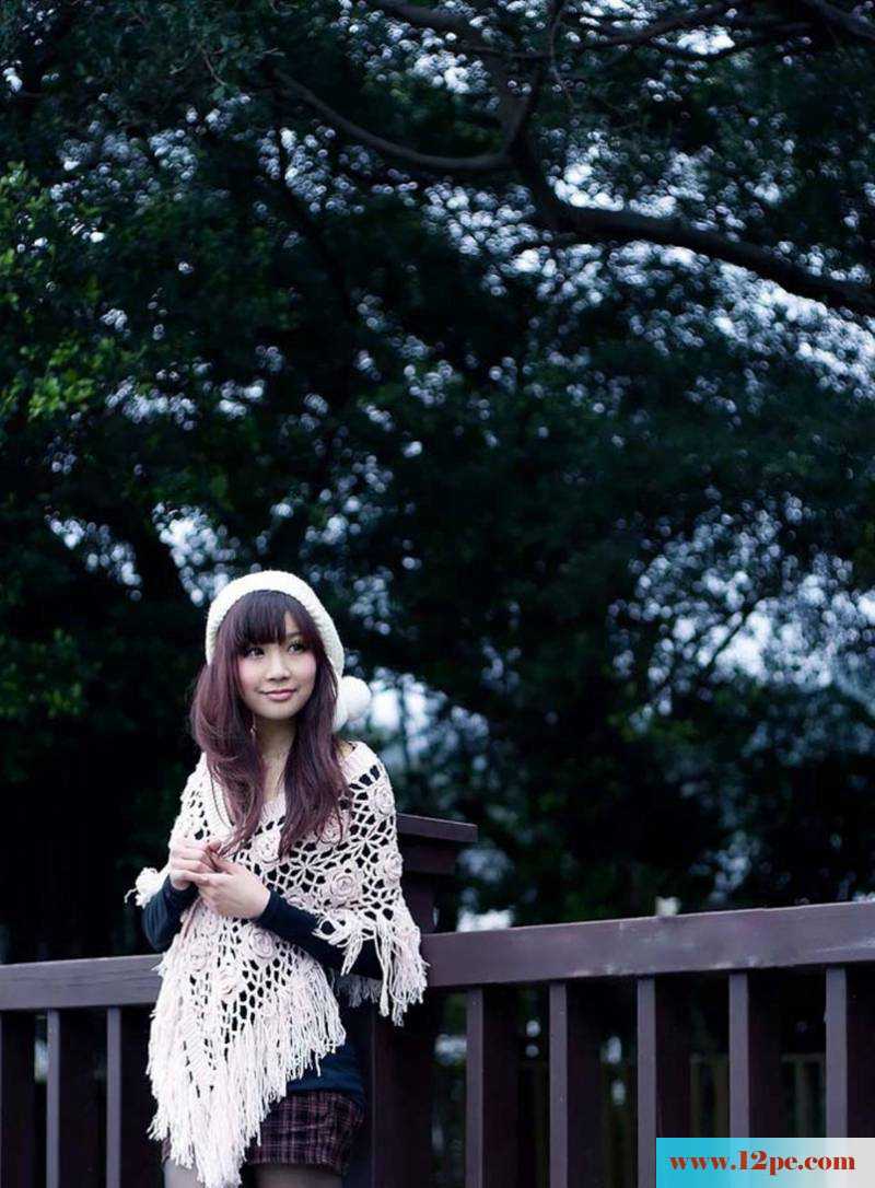 黑色丝袜小妹美腿写真俏皮可爱(12P)