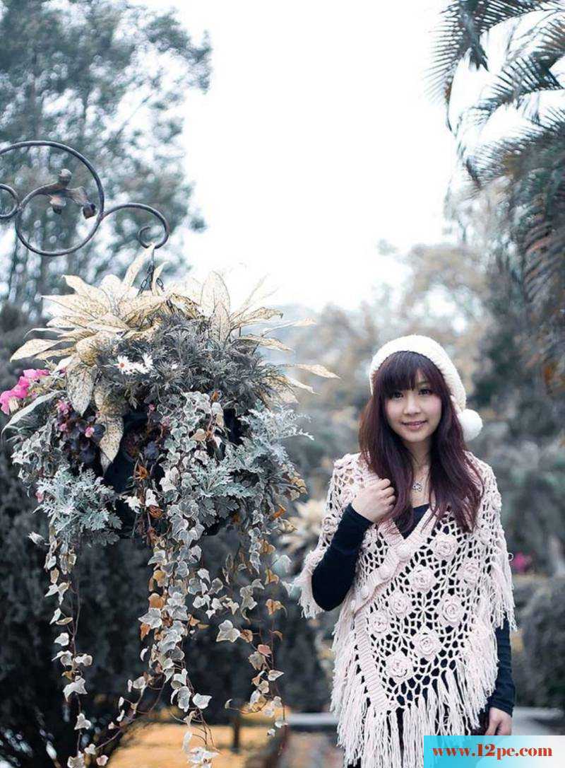 黑色丝袜小妹美腿写真俏皮可爱(12P)