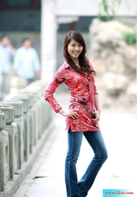 清新美女的时髦指数飙升(12P)
