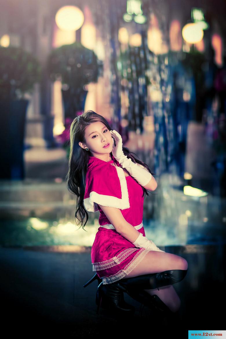 圣诞前夜的热情少女诱惑