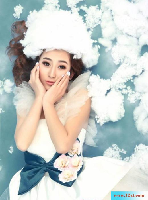 雪白的美女公主照片好清纯(10P)