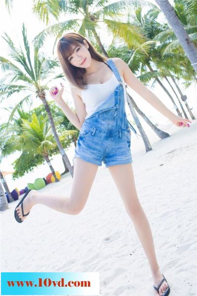 椰林沙滩欢乐清新妹子【13P】