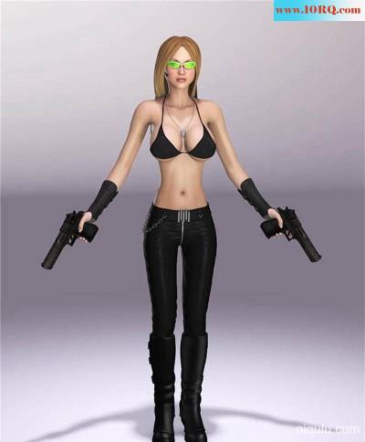 (CG)-超逼真的美女被怪兽强暴(22P)