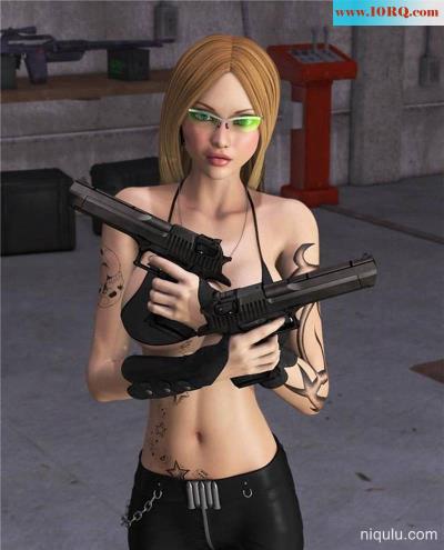 (CG)-超逼真的美女被怪兽强暴(22P)