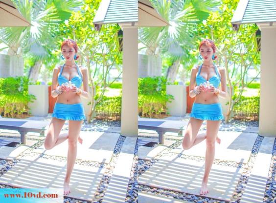 韩式白嫩性感美女清纯秀【10P】